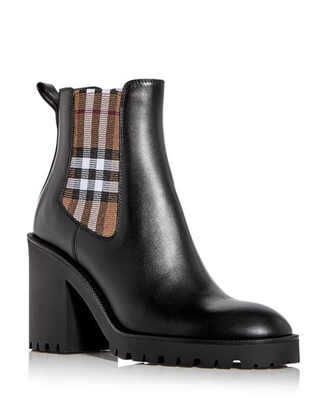 Burberry Women's Allostock Block Heel Chelsea Boots